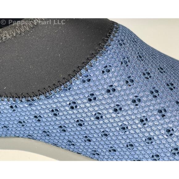 Fishing, Boat, Deck Shoes Neoprene Collar Men's Size 8 Blue Water Slip Resistant - Picture 7 of 11